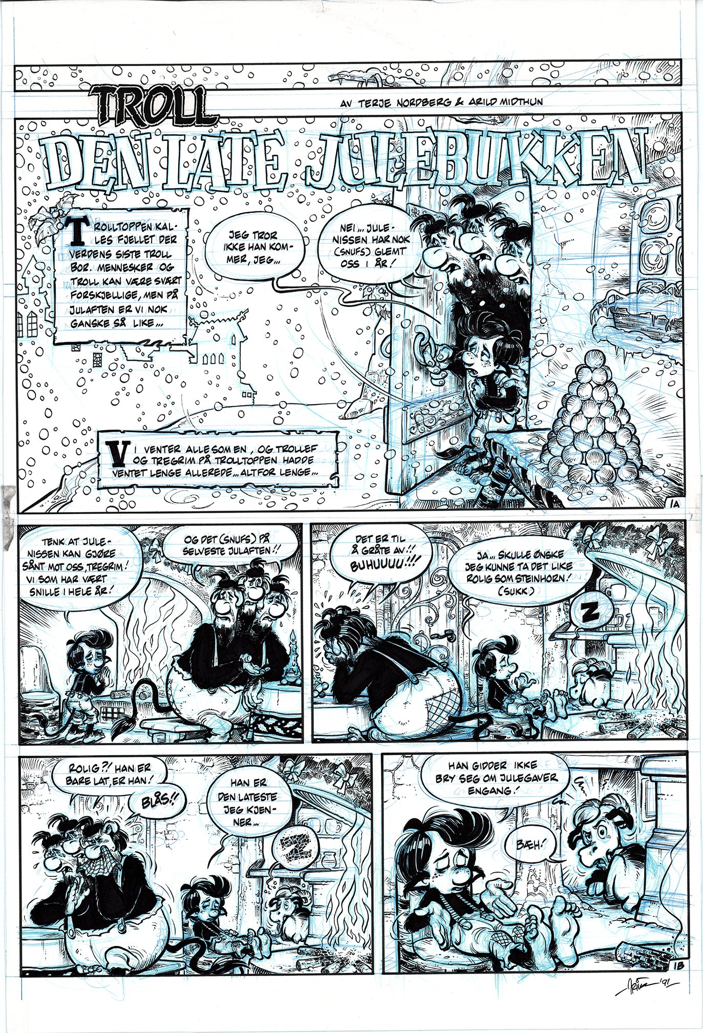 Den late julebukken page 1