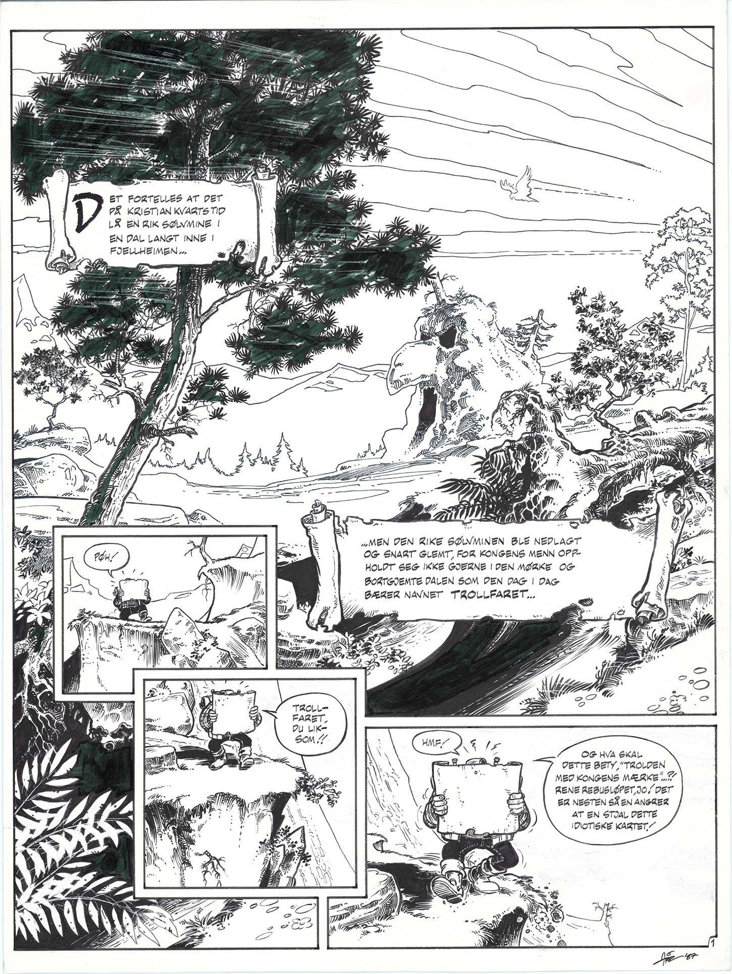 Troll 1: Solvskatten page 3