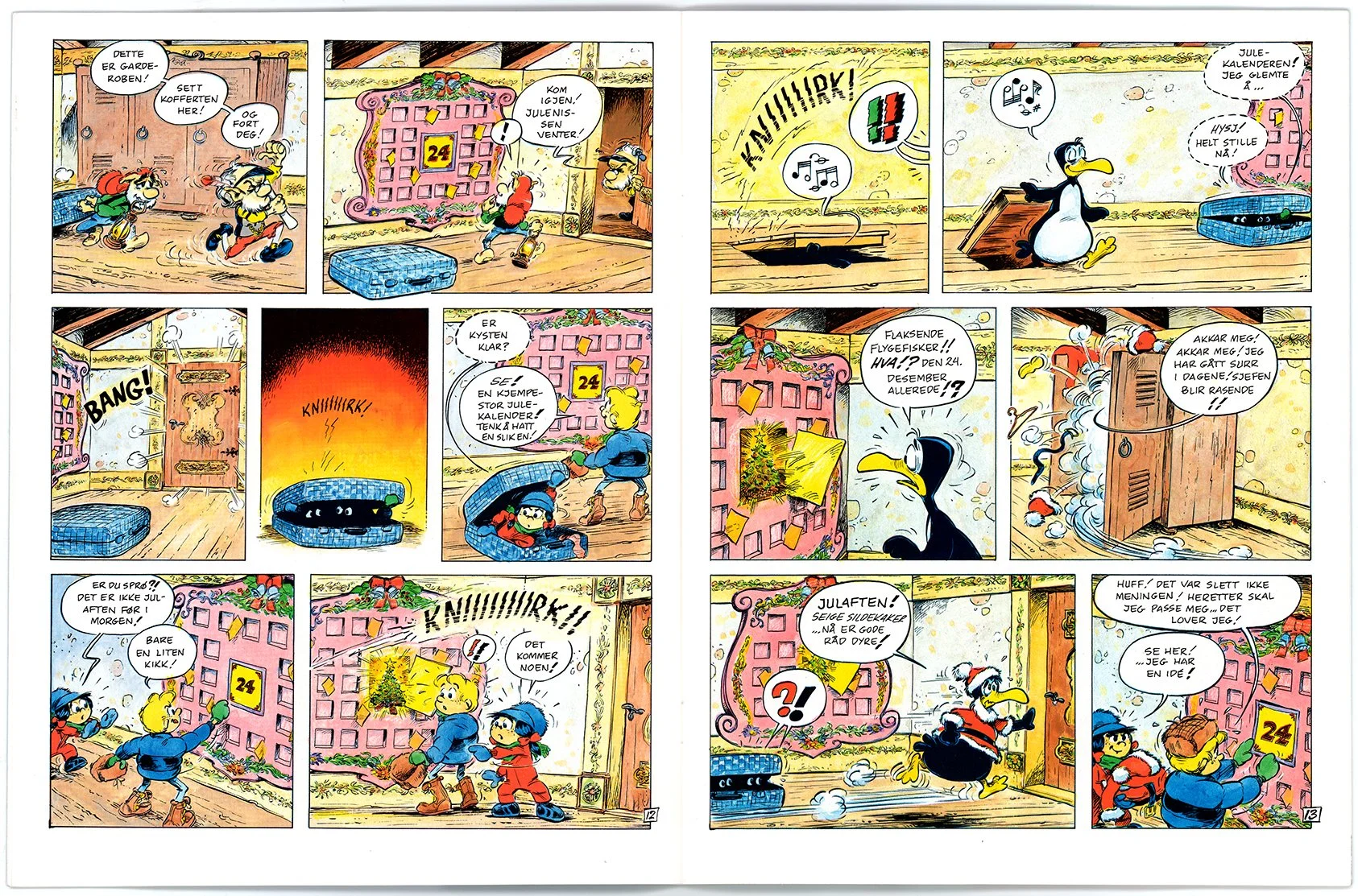 Truls og Trine: Julemysteriet page 8