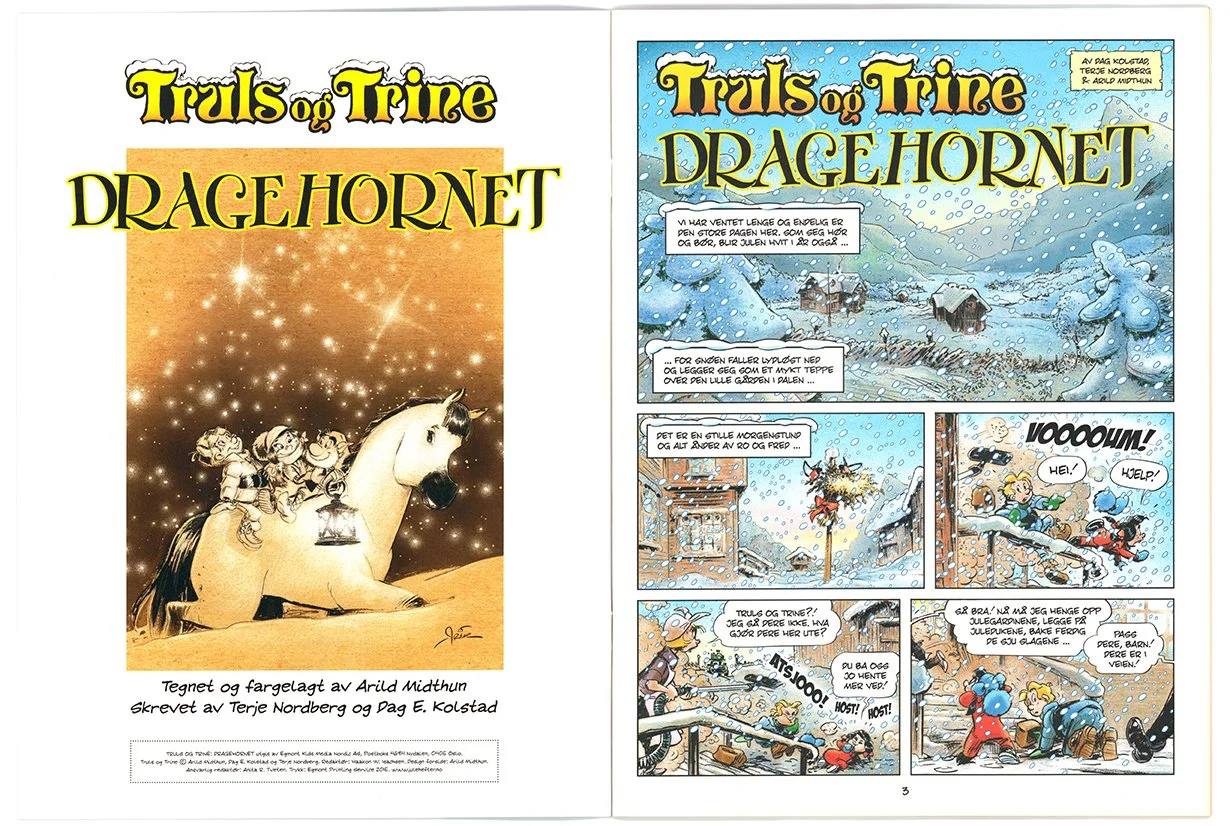 Truls og Trine: Dragehornet page 2