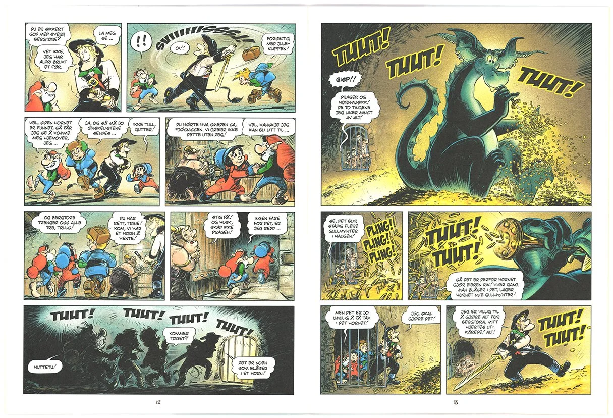 Truls og Trine: Dragehornet page 7
