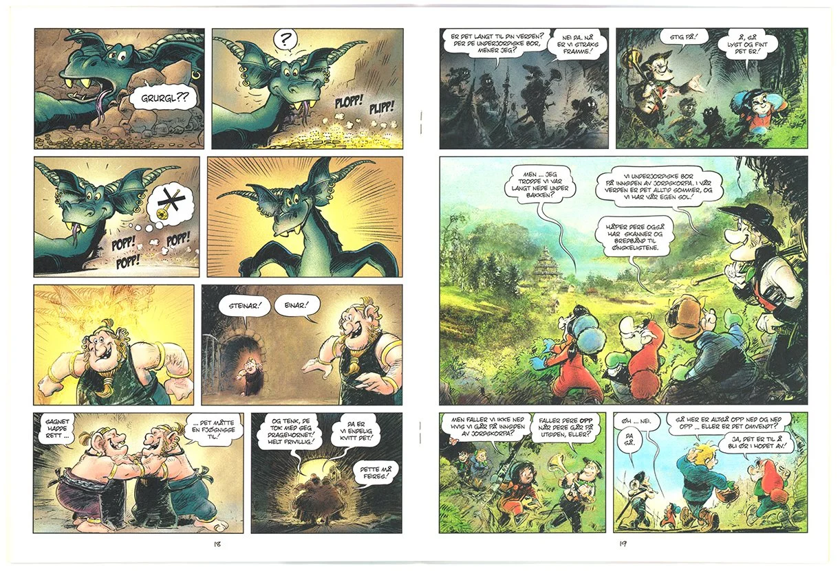 Truls og Trine: Dragehornet page 10
