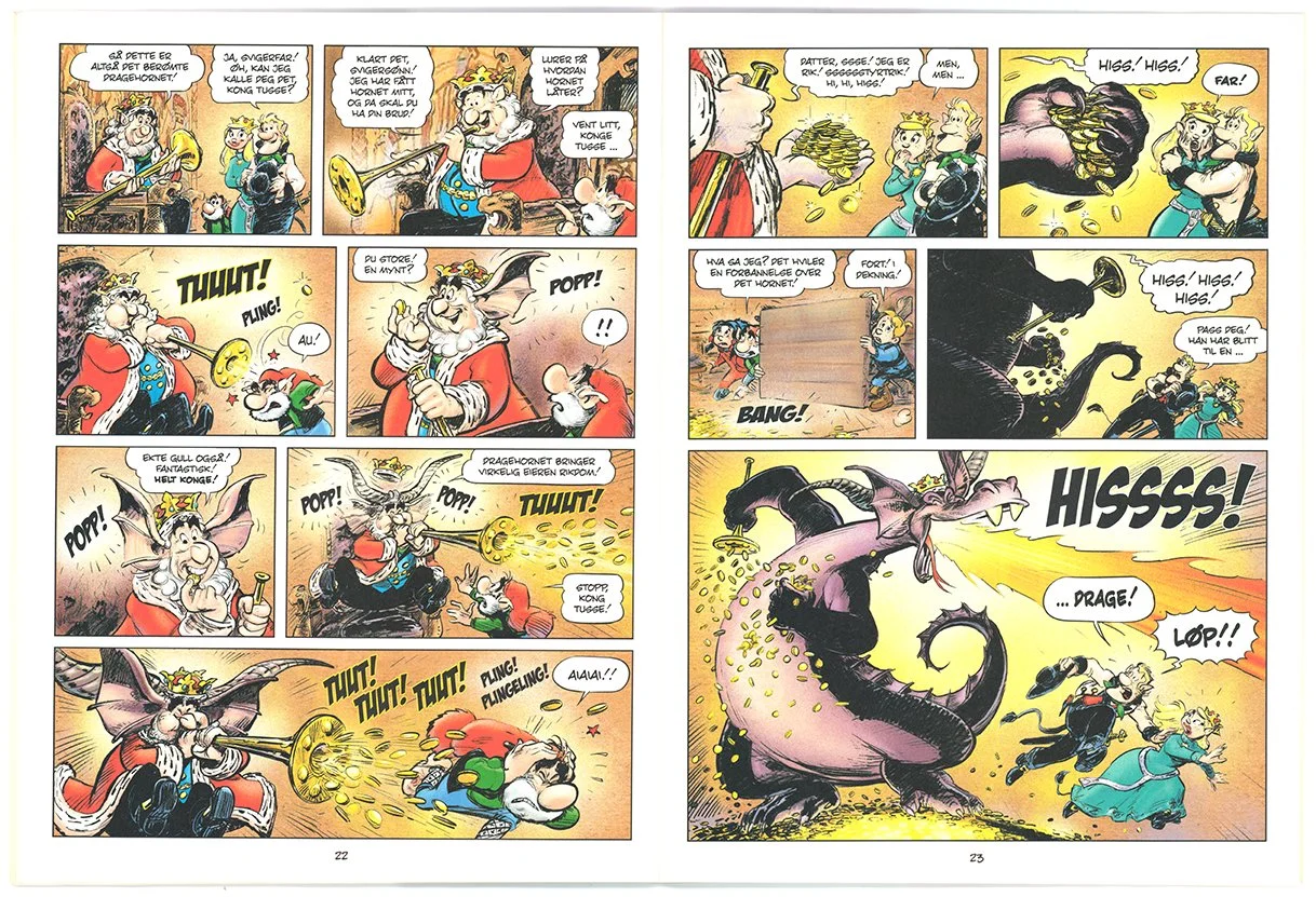 Truls og Trine: Dragehornet page 12