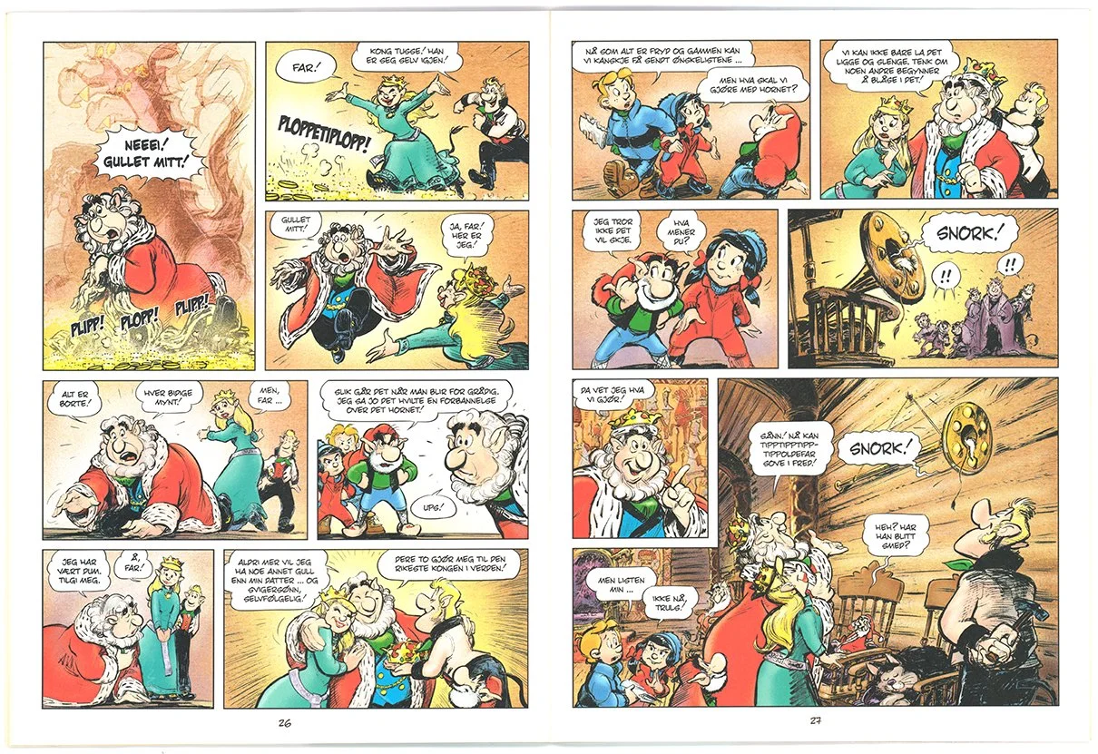 Truls og Trine: Dragehornet page 14